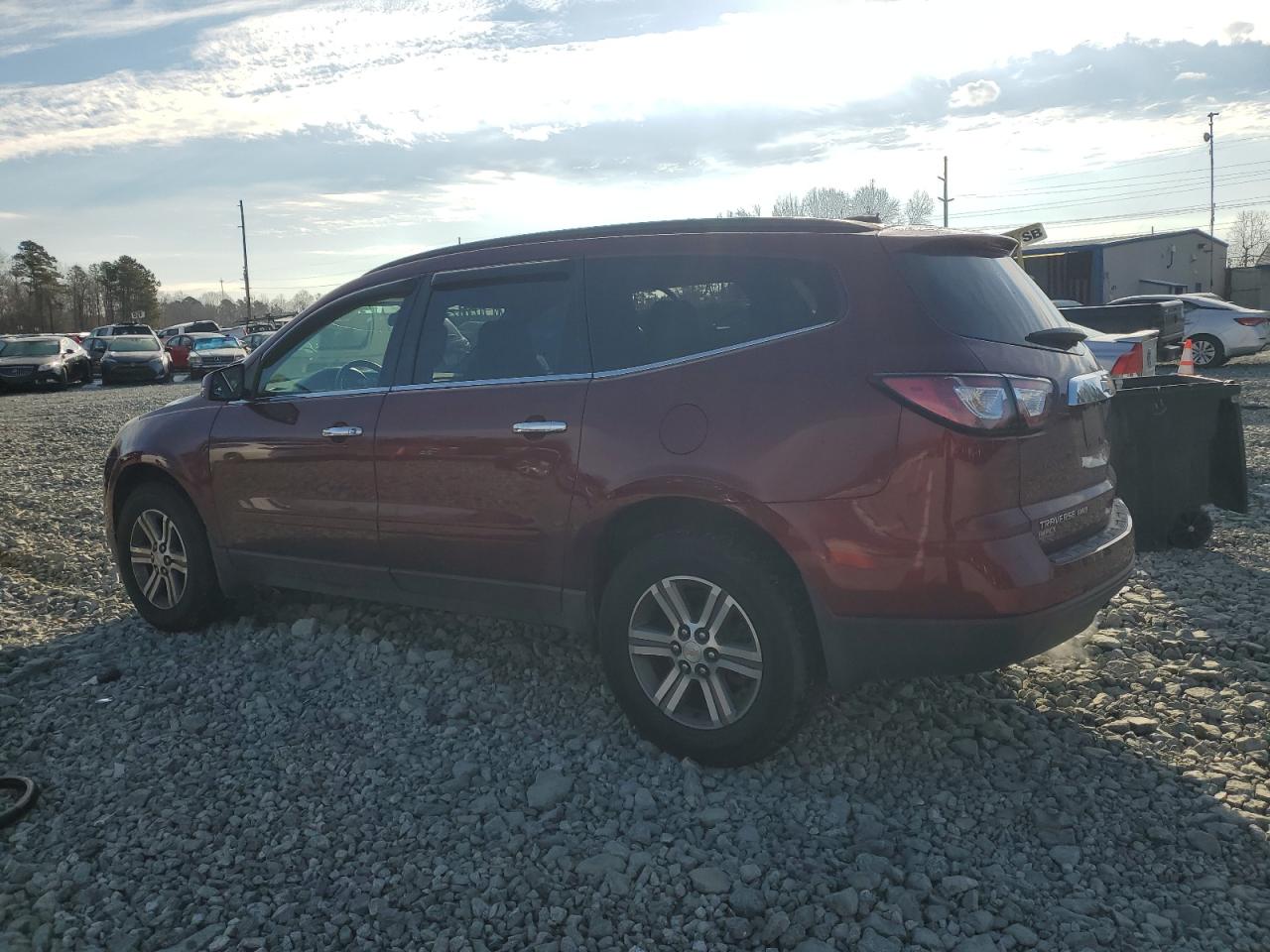 2017 Chevrolet Traverse VIN 1GNKVHKD3HJ229973 Copart auction photo, side damage thumbnail 2