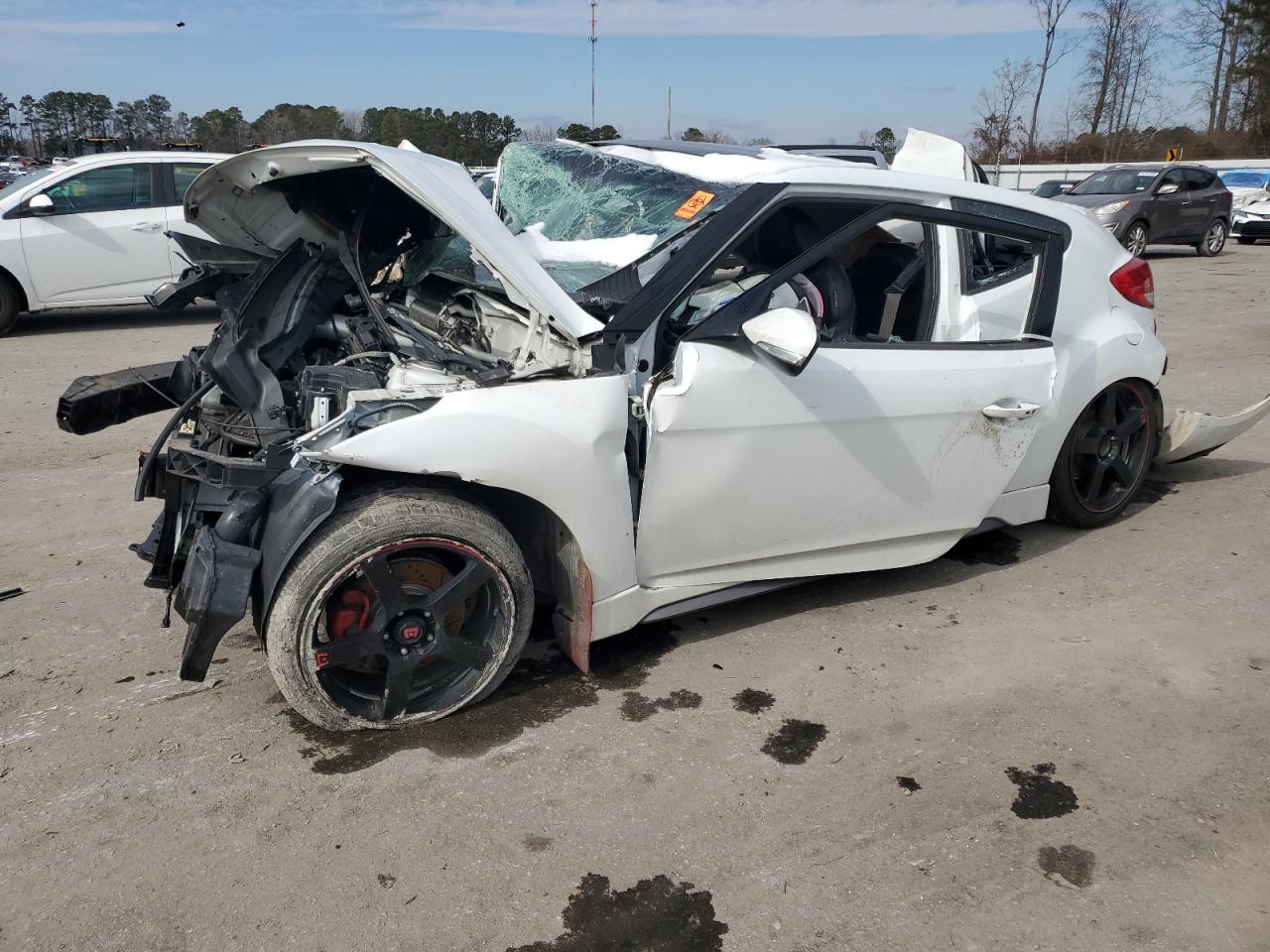 2013 Hyundai Veloster VIN KMHTC6AE8DU096617