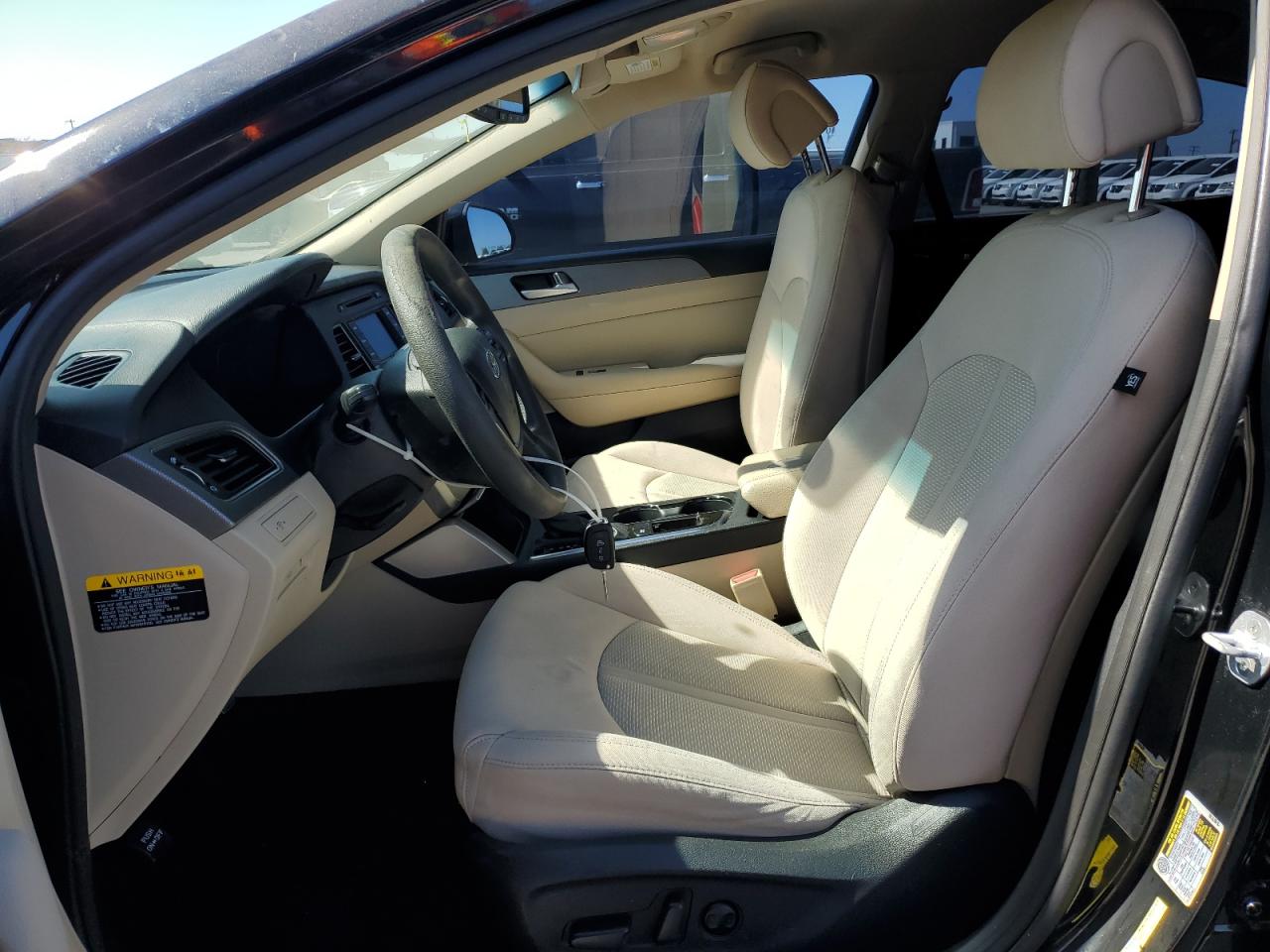 2015 Hyundai Sonata VIN 5NPE24AF0FH167447 Copart auction photo, side / rear end damage thumbnail 7