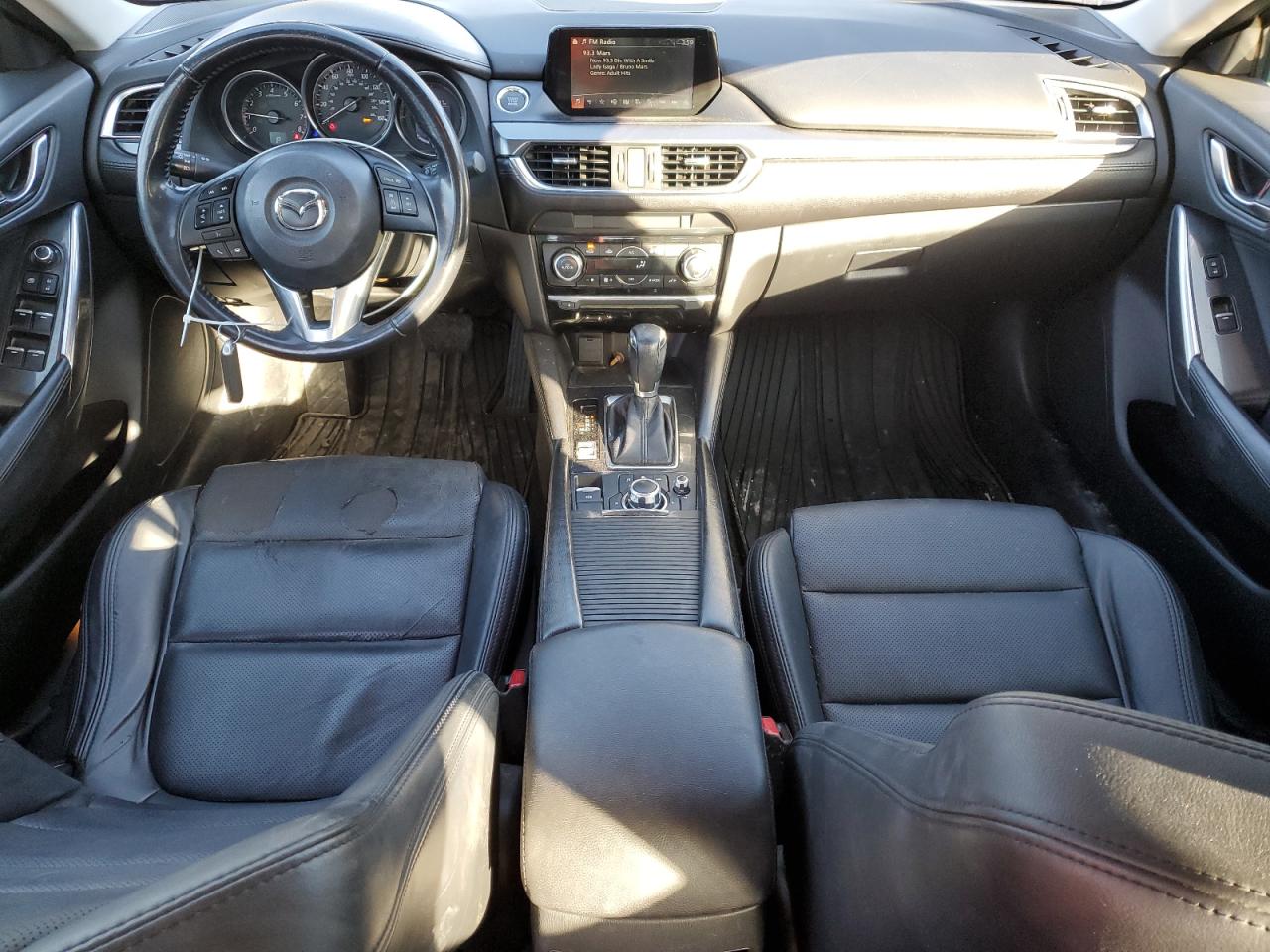 2016 Mazda 6 VIN JM1GJ1V52G1458004 Copart auction photo, rear end / front end damage thumbnail 8