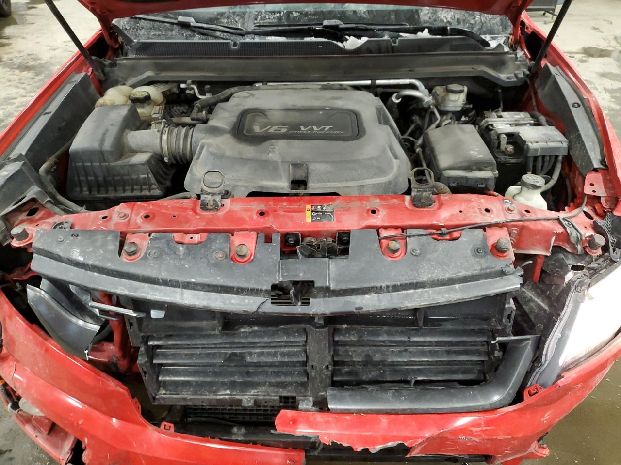 2015 Chevrolet Colorado VIN 1GCGTCE39F1192077 Copart auction photo, all over damage thumbnail 11