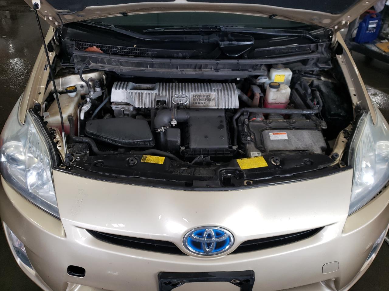 2011 Toyota Prius VIN JTDKN3DU4B1474605 Copart auction photo, rear end / side damage thumbnail 11