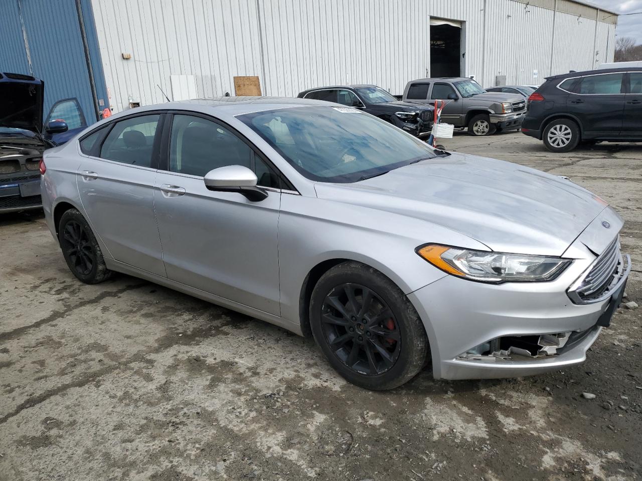 2017 Ford Fusion VIN 3FA6P0H73HR158762 Copart auction photo, front end damage thumbnail 4