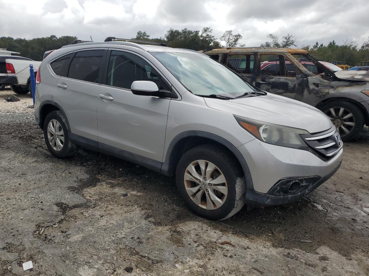 2012 Honda CR-V VIN 5J6RM4H79CL031216 Copart auction photo, mechanical damage thumbnail 4