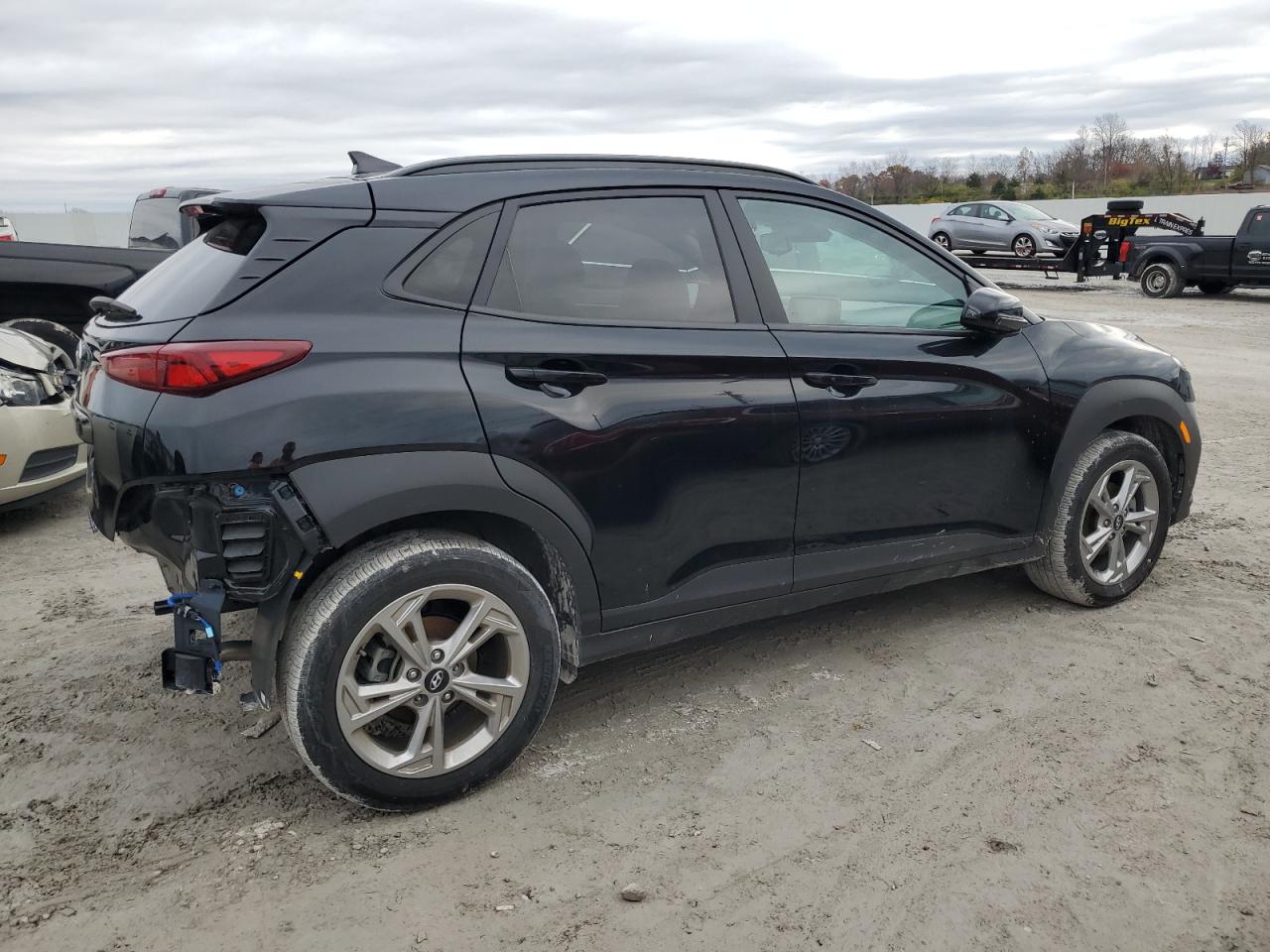 2023 Hyundai Kona VIN KM8K62AB2PU059410 Copart auction photo, rear end damage thumbnail 3