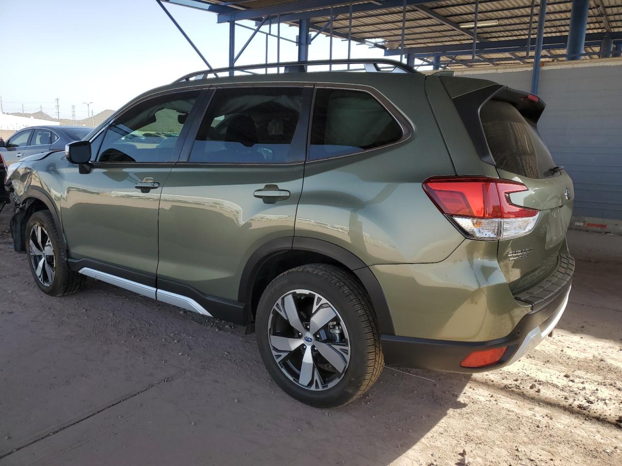 2020 Subaru Forester VIN JF2SKAXC6LH507422 Copart auction photo, front end damage thumbnail 2