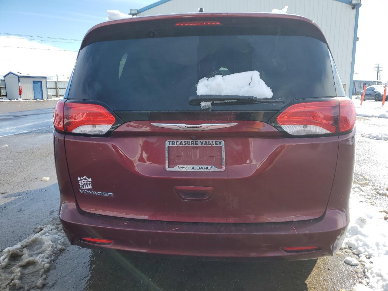 2021 Chrysler Voyager VIN 2C4RC1DG6MR523577 Copart auction photo, front end damage thumbnail 6