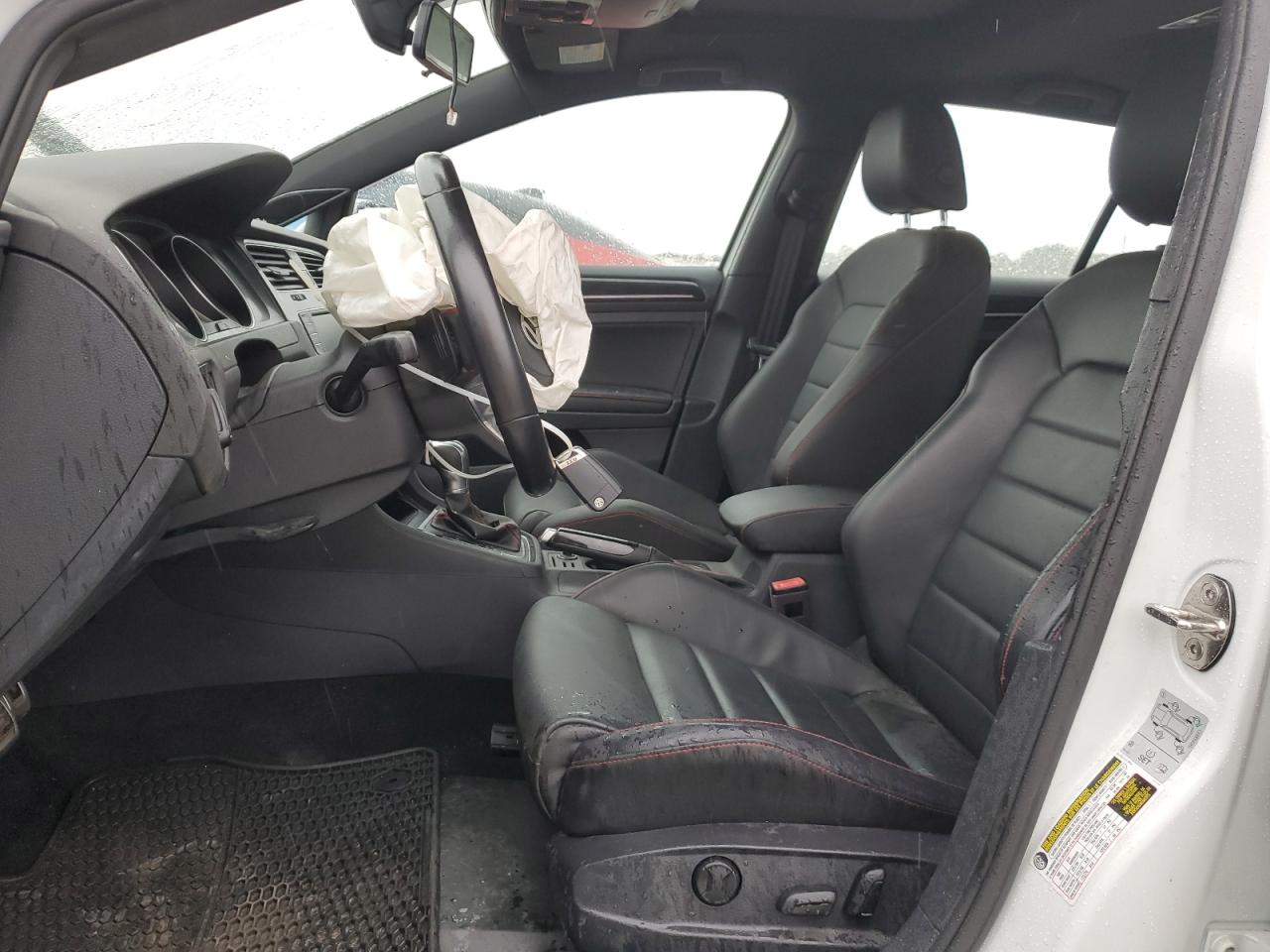 2017 Volkswagen GTI VIN 3VW447AU9HM061630 Copart auction photo, front end / undercarriage damage thumbnail 7