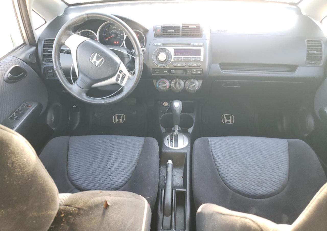 2008 Honda Fit VIN JHMGD38668S055208 Copart auction photo, front end / side damage thumbnail 8