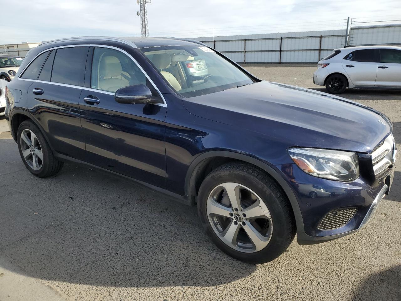 2019 Mercedes-Benz GLC VIN WDC0G4KBXKV161263 Copart auction photo, rear end damage thumbnail 4