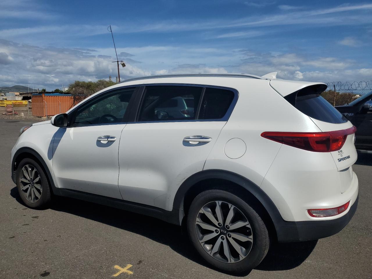 2017 KIA Sportage VIN KNDPN3AC6H7106062 Copart auction photo, normal wear damage thumbnail 2
