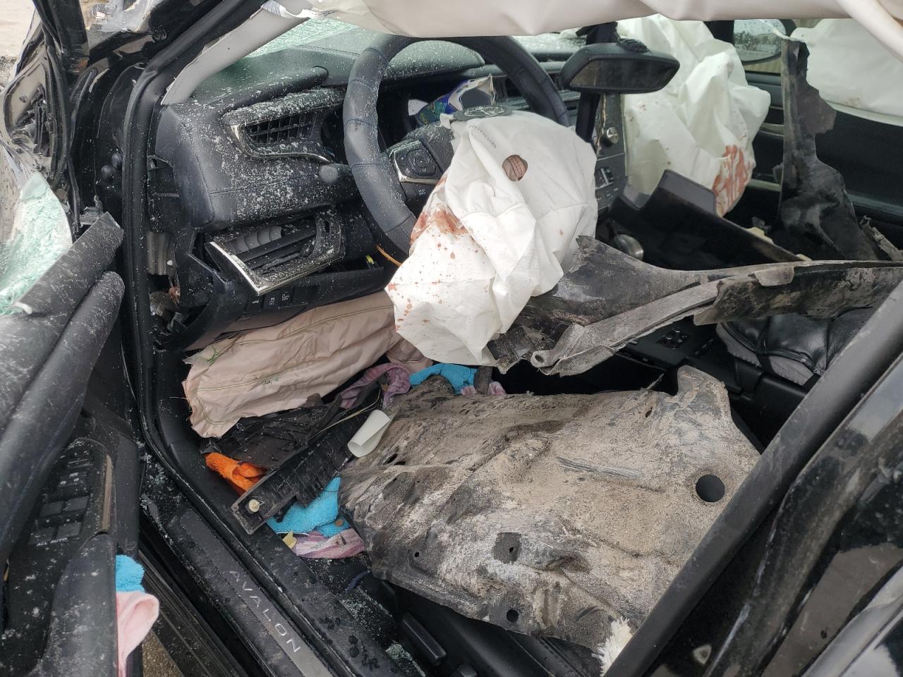 2015 Toyota Avalon VIN 4T1BK1EB8FU160322 Copart auction photo, all over damage thumbnail 8