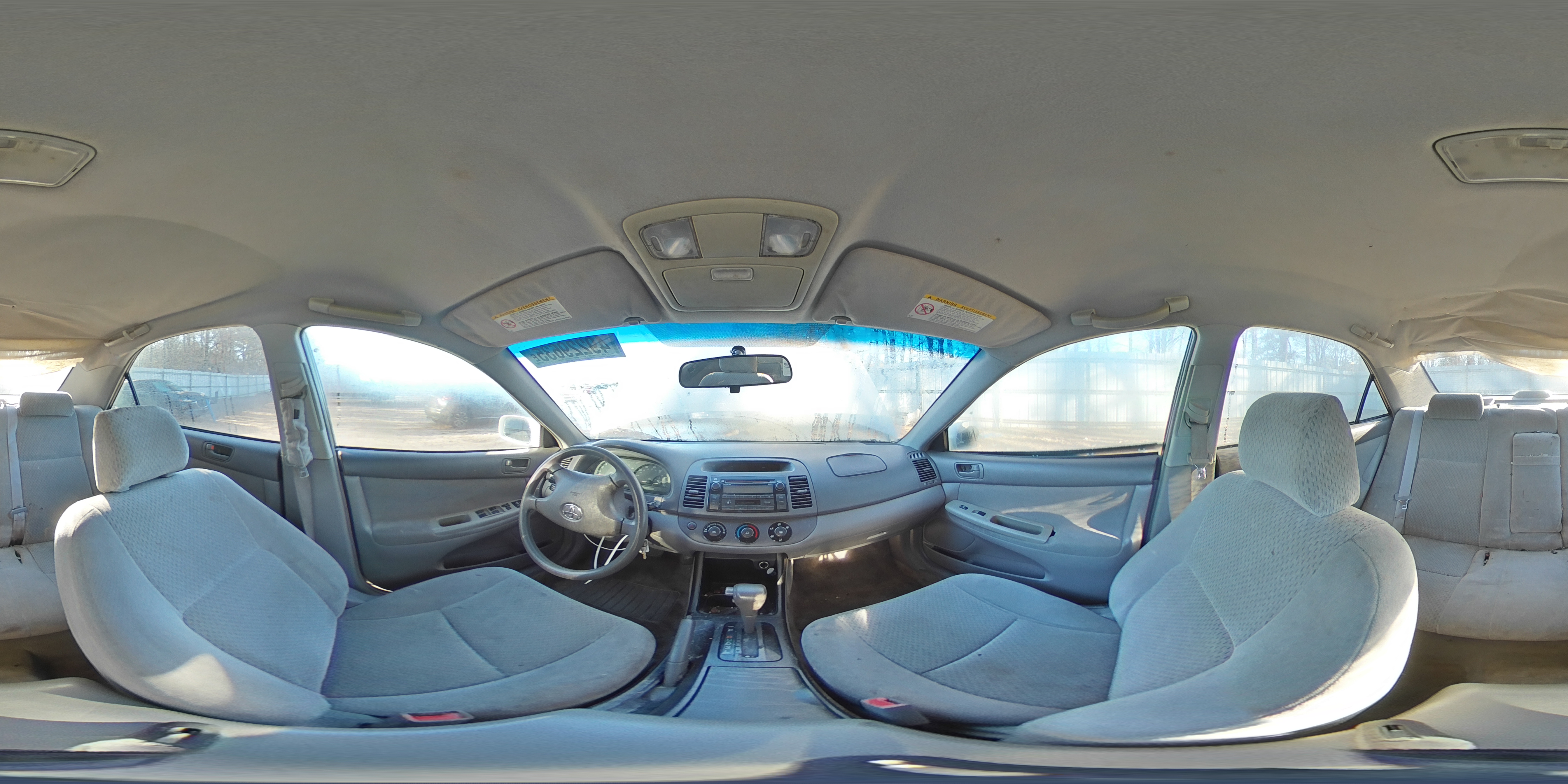 2003 Toyota Camry VIN 4T1BE32K93U213547 Copart auction photo, front end / all over damage thumbnail 12