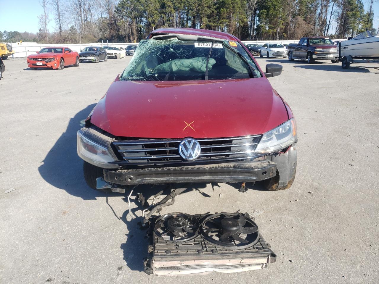 2016 Volkswagen Jetta VIN 3VW267AJ6GM269941 Copart auction photo, all over / frame damage damage thumbnail 5