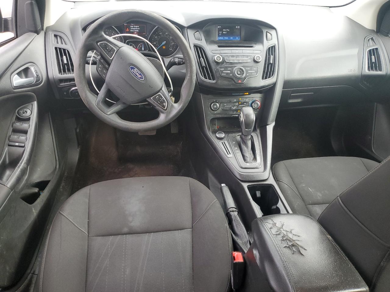 2017 Ford Focus VIN 1FADP3F29HL223791 Copart auction photo, front end damage thumbnail 8