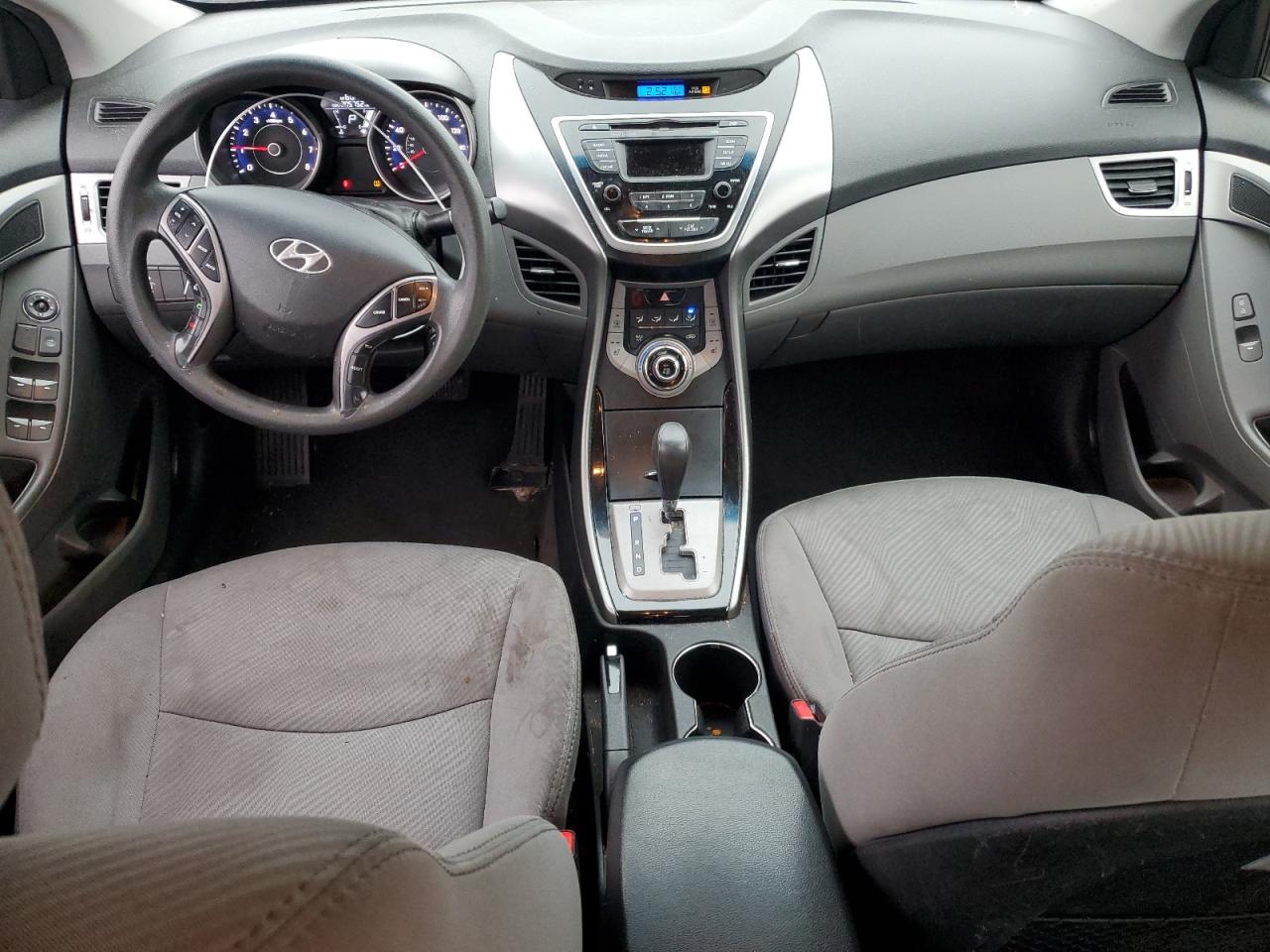 2013 Hyundai Elantra VIN 5NPDH4AE5DH451624 Copart auction photo, all over damage thumbnail 8