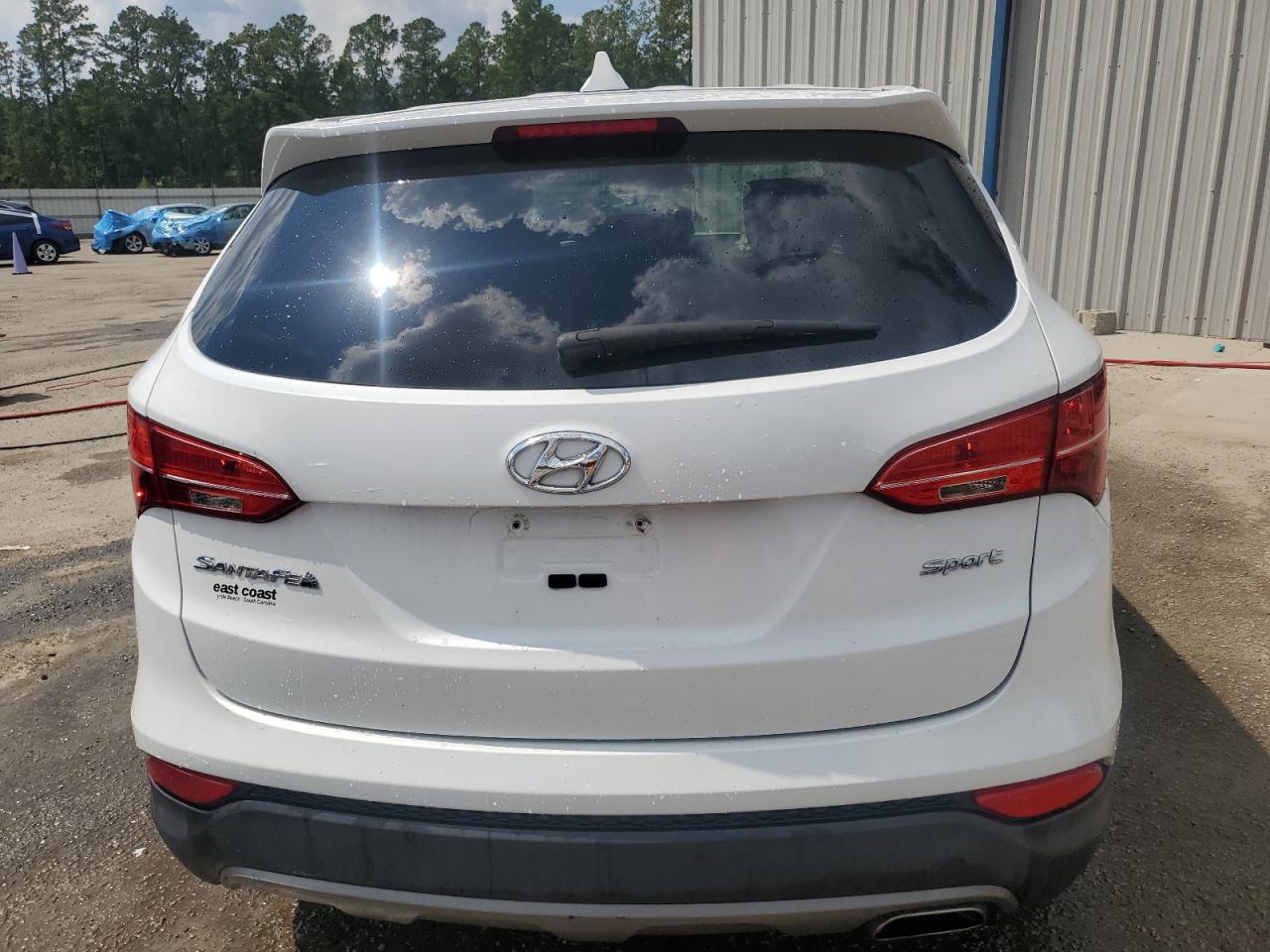 2016 Hyundai Santa Fe VIN 5XYZT3LB7GG332146 Copart auction photo, front end damage thumbnail 6