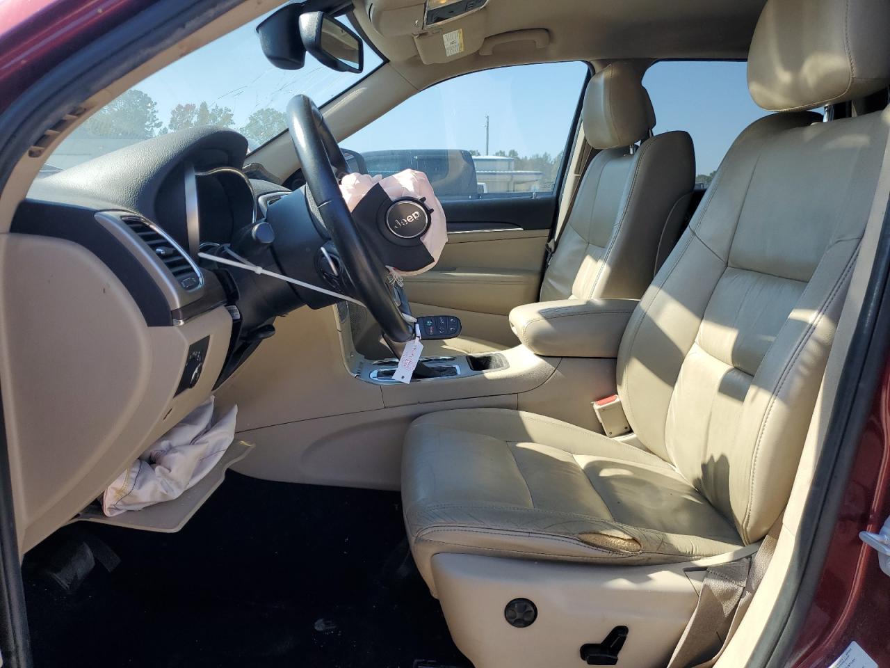 2016 Jeep Grand Cherokee VIN 1C4RJEBG6GC336191 Copart auction photo, front end damage thumbnail 7