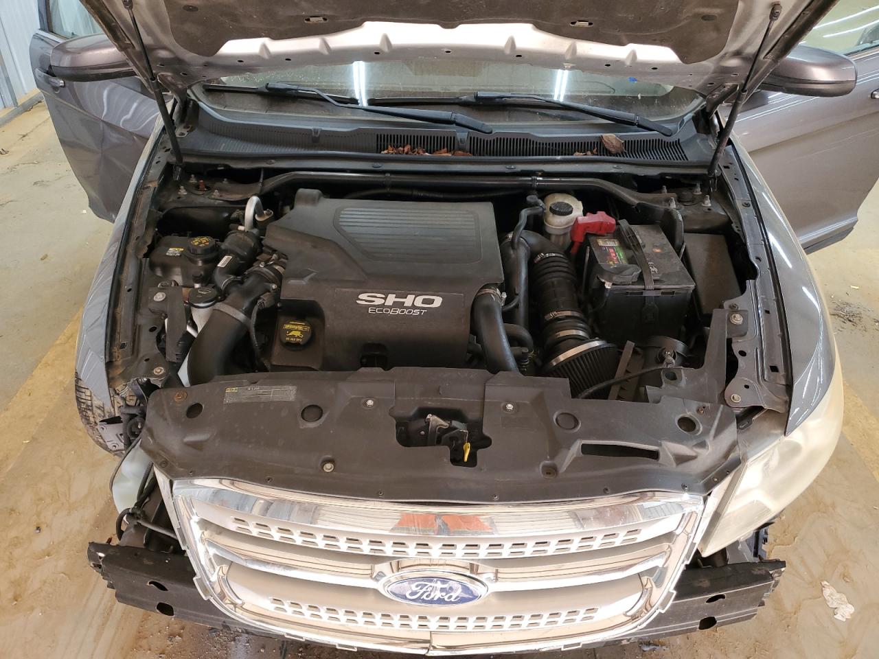 2012 Ford Taurus VIN 1FAHP2KT8CG133611 Copart auction photo, front end / side damage thumbnail 12