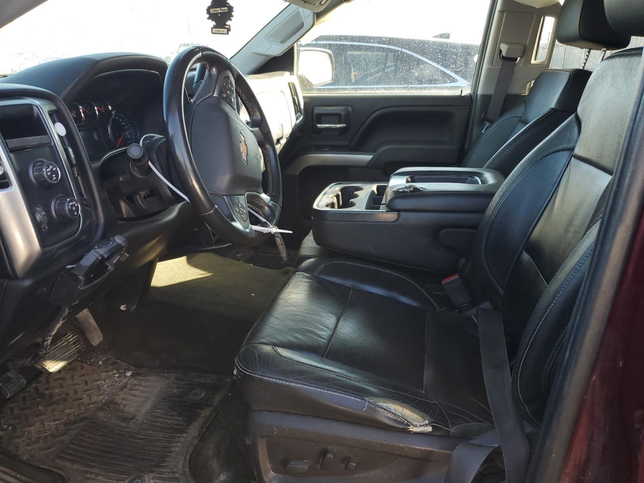 2015 Chevrolet Silverado VIN 3GCUKRECXFG438810 Copart auction photo, side damage thumbnail 7