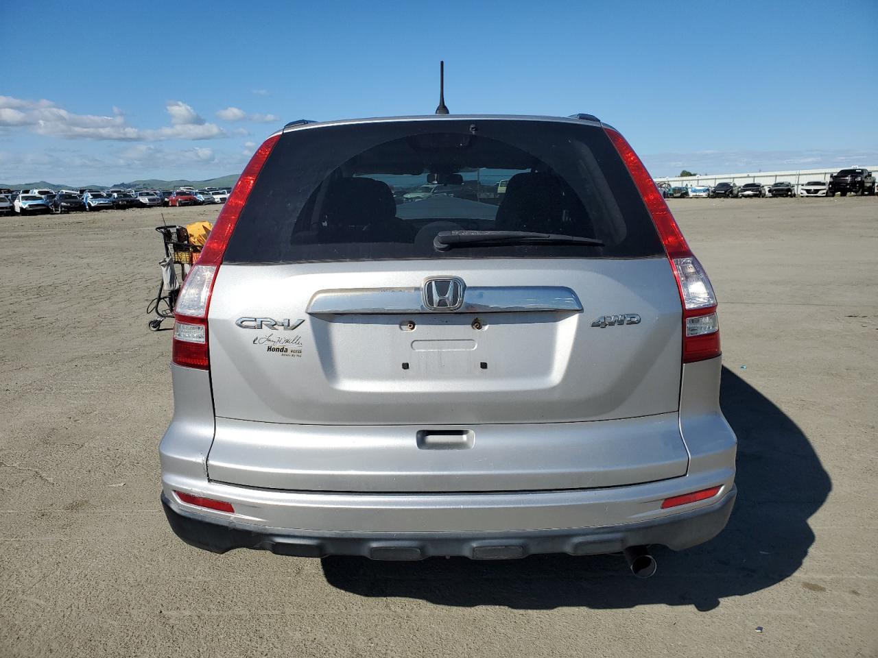 2010 Honda CR-V VIN 3CZRE4H52AG706636 Copart auction photo, front end damage thumbnail 6
