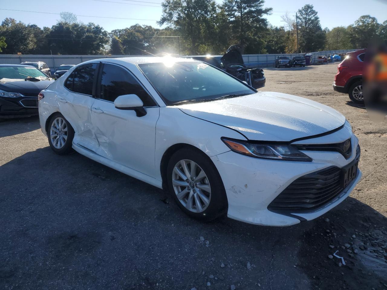 2020 Toyota Camry VIN 4T1C11AK0LU939819 Copart auction photo, side damage thumbnail 4