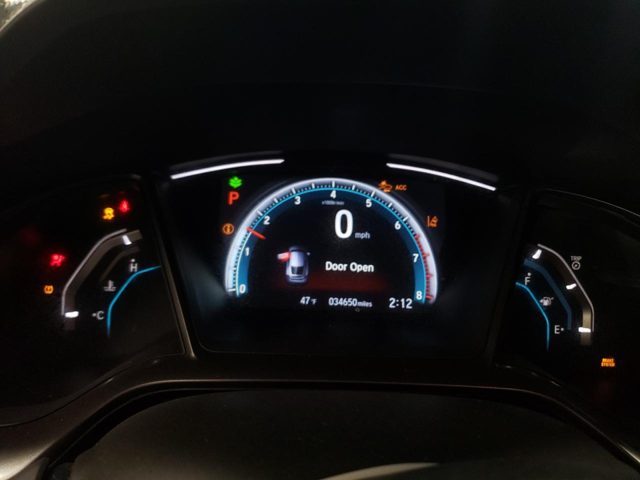 2019 Honda Civic VIN SHHFK7H63KU223304 Copart auction photo, rear end damage thumbnail 9