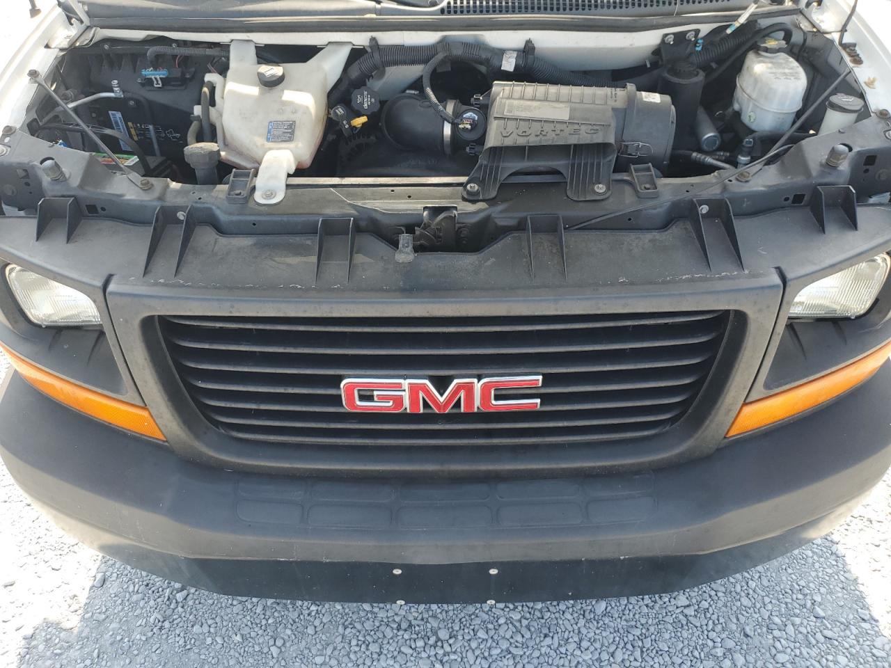 2013 GMC Savana VIN 1GTS7AFX1D1154554 Copart auction photo, rear end damage thumbnail 12
