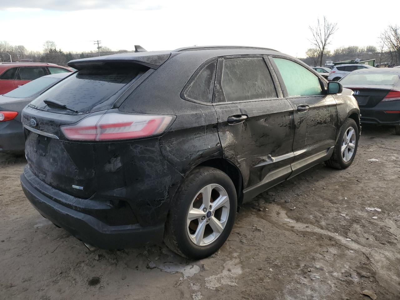 2020 Ford Edge VIN 2FMPK4G92LBB23804 Copart auction photo, front end damage thumbnail 3