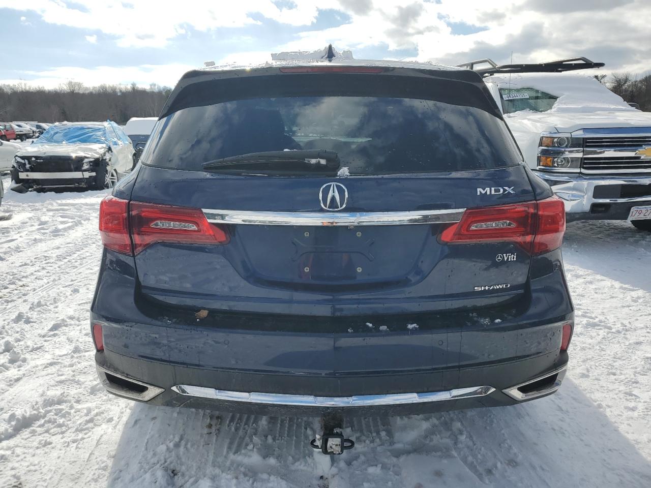 2020 Acura MDX VIN 5J8YD4H55LL010851 Copart auction photo, all over damage thumbnail 6