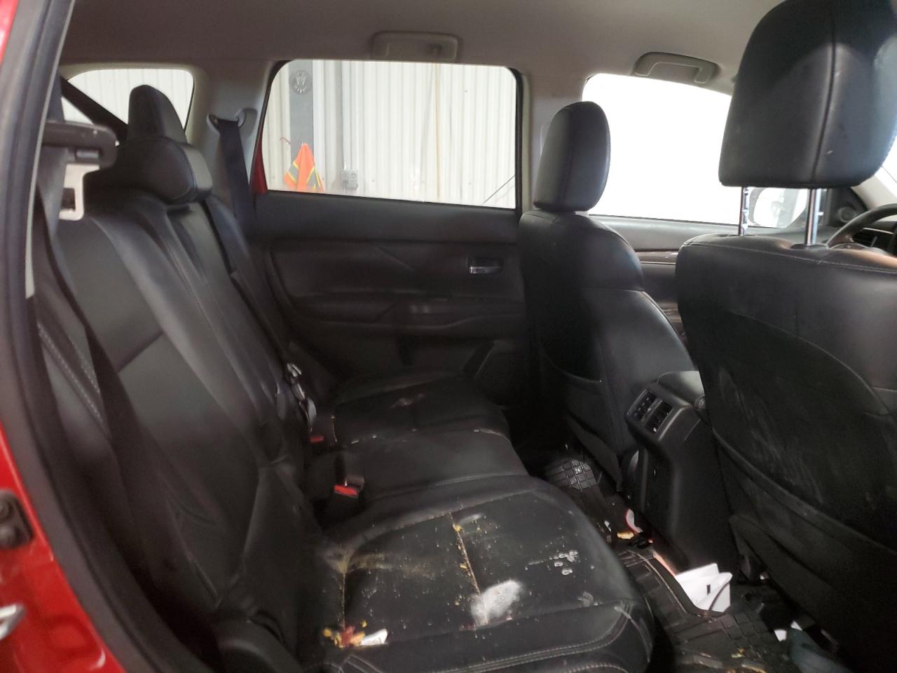 2019 Mitsubishi Outlander VIN JA4AZ3A3XKZ009172 Copart auction photo, front end / side damage thumbnail 12