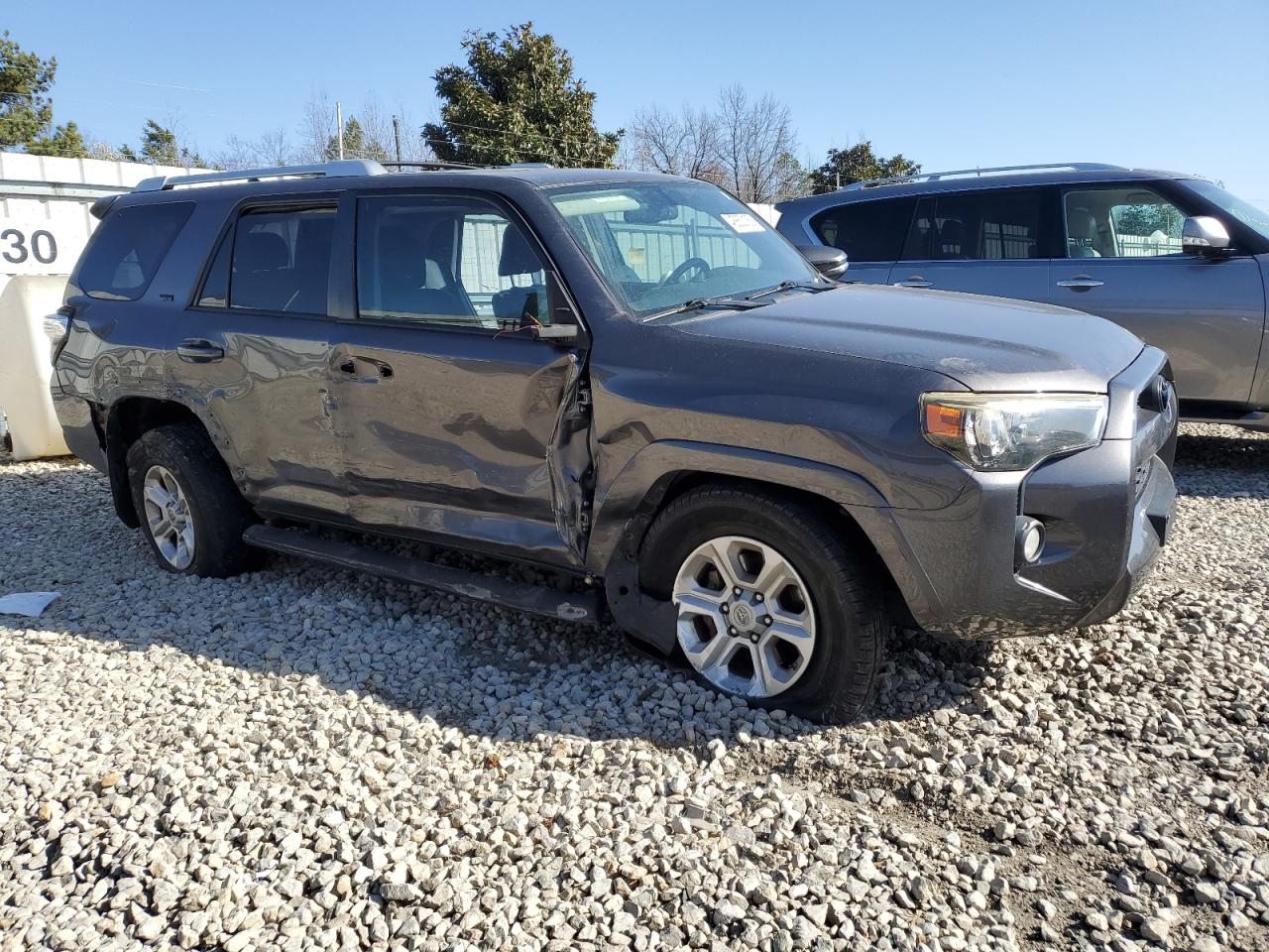 2015 Toyota 4Runner VIN JTEZU5JR3F5086210 Copart auction photo, side damage thumbnail 4