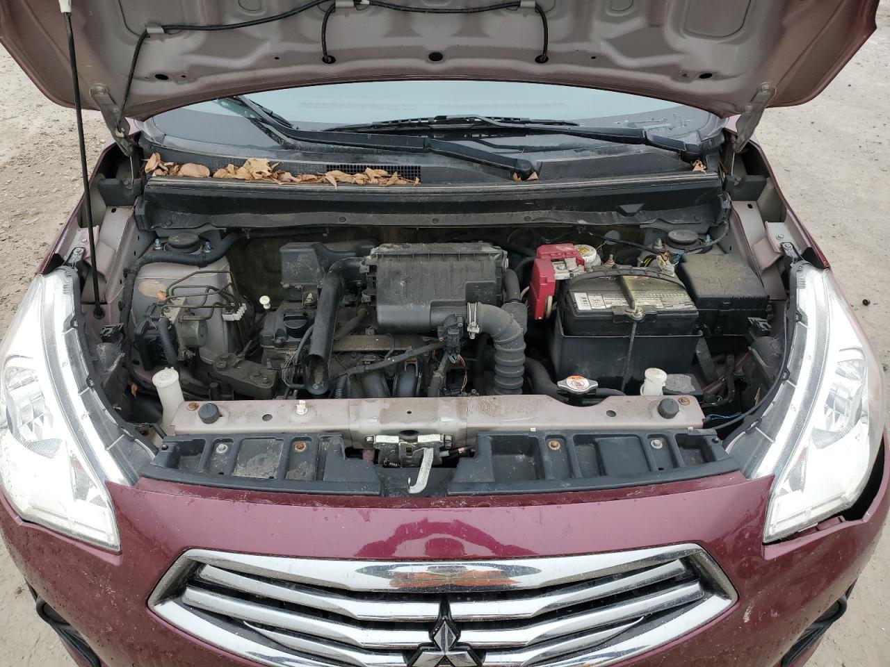 2017 Mitsubishi Mirage VIN ML32F3FJ2HH000297 Copart auction photo, mechanical / all over damage thumbnail 11