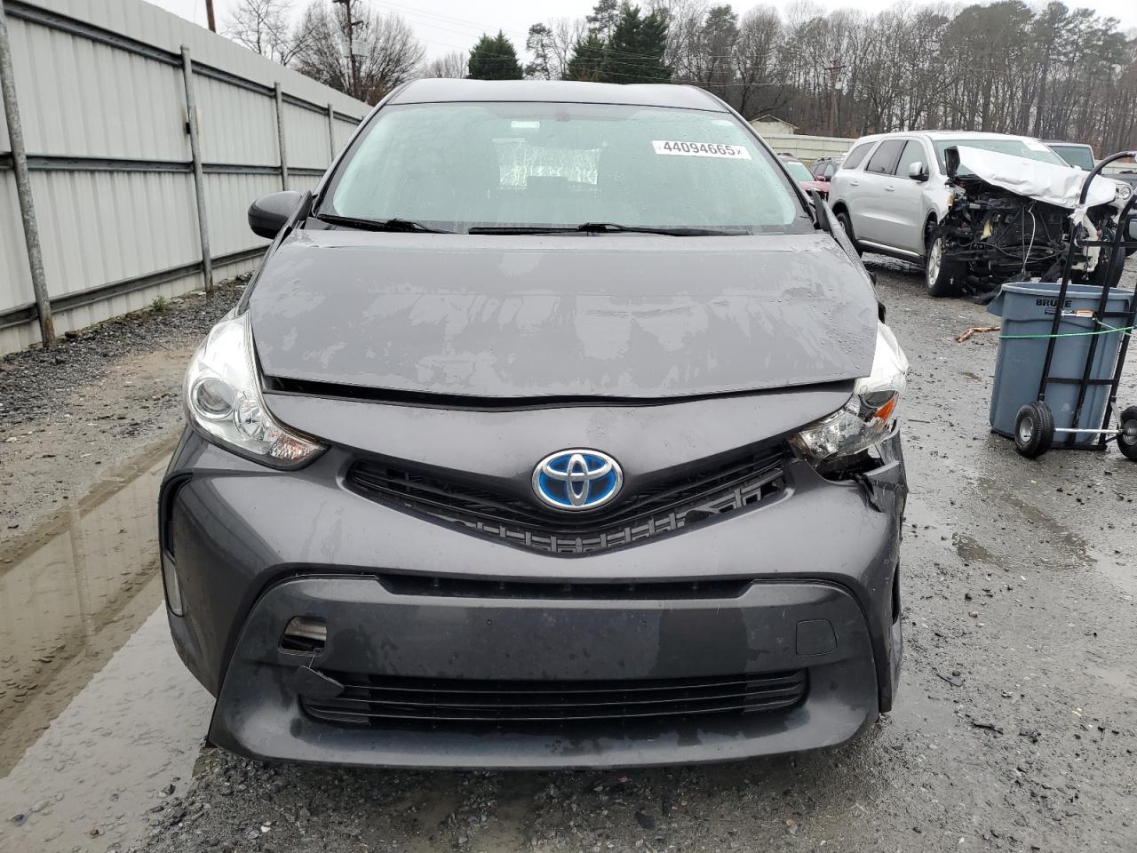 2016 Toyota Prius VIN JTDZN3EU2GJ045371 Copart auction photo, front end damage thumbnail 5