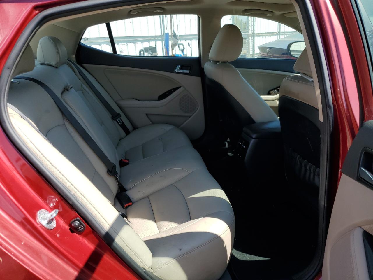2014 KIA Optima VIN 5XXGN4A73EG275418 Copart auction photo, all over damage thumbnail 10