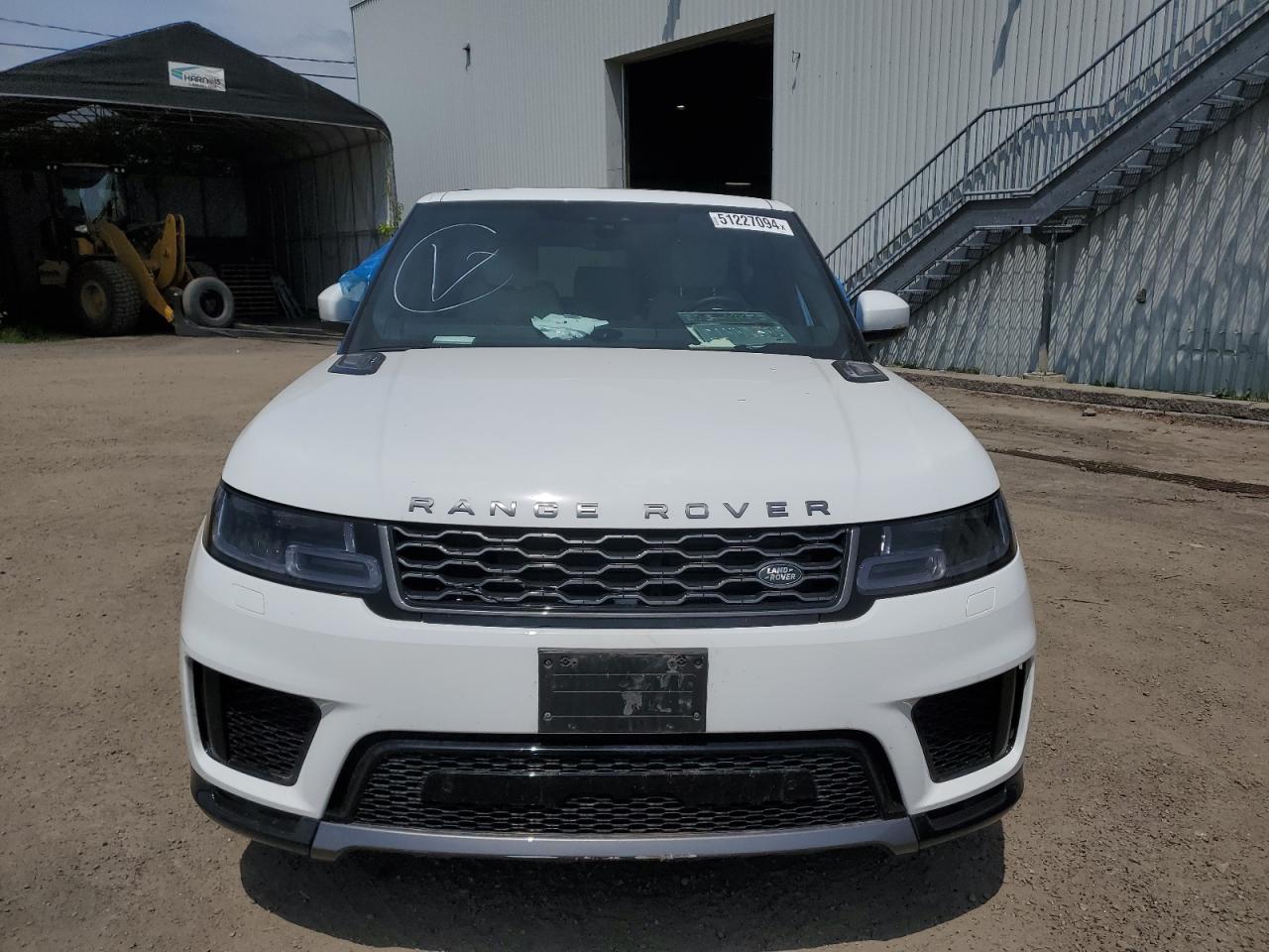 2022 Land Rover Range Rover VIN SALWR2SU4NA202815 Copart auction photo, vandalism damage thumbnail 5