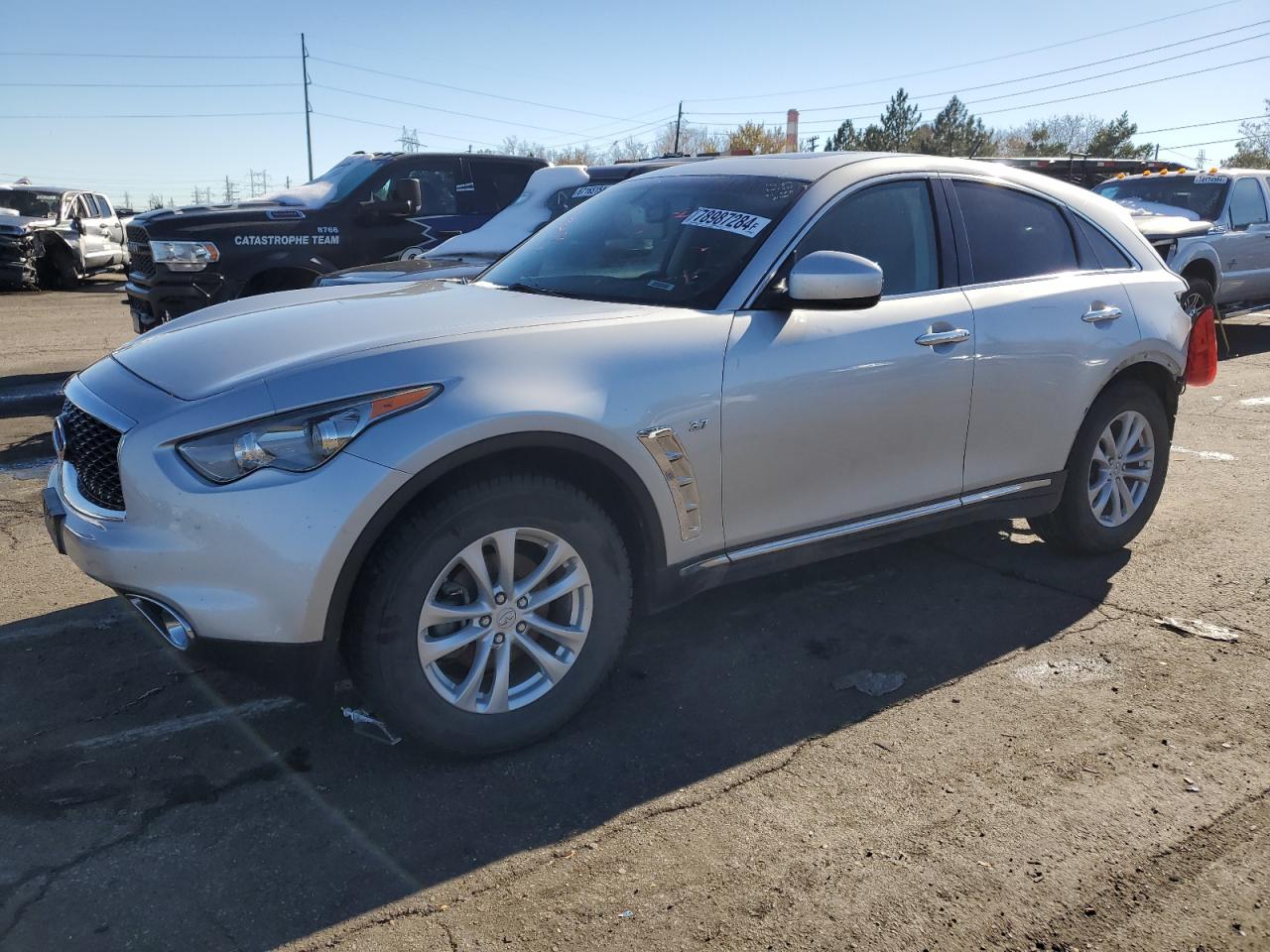 2017 Infiniti QX70 VIN JN8CS1MW1HM412254