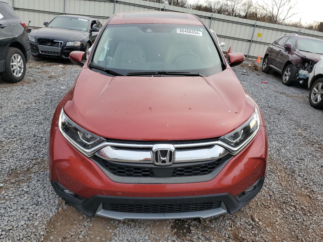 2019 Honda CR-V VIN 2HKRW2H88KH650518 Copart auction photo, front end damage thumbnail 5