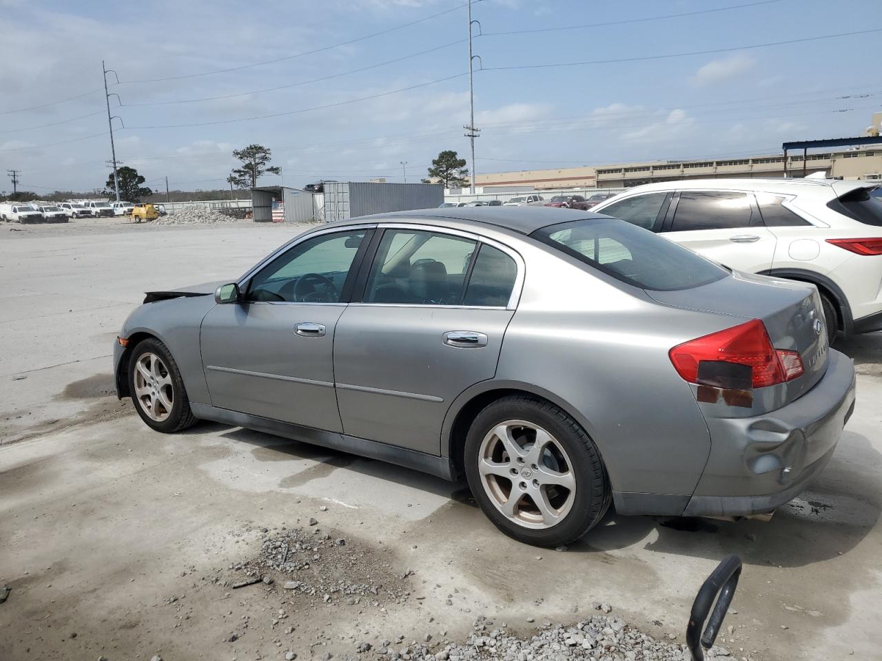 2004 Infiniti G VIN JNKCV51E34M613152 Copart auction photo, front end damage thumbnail 2