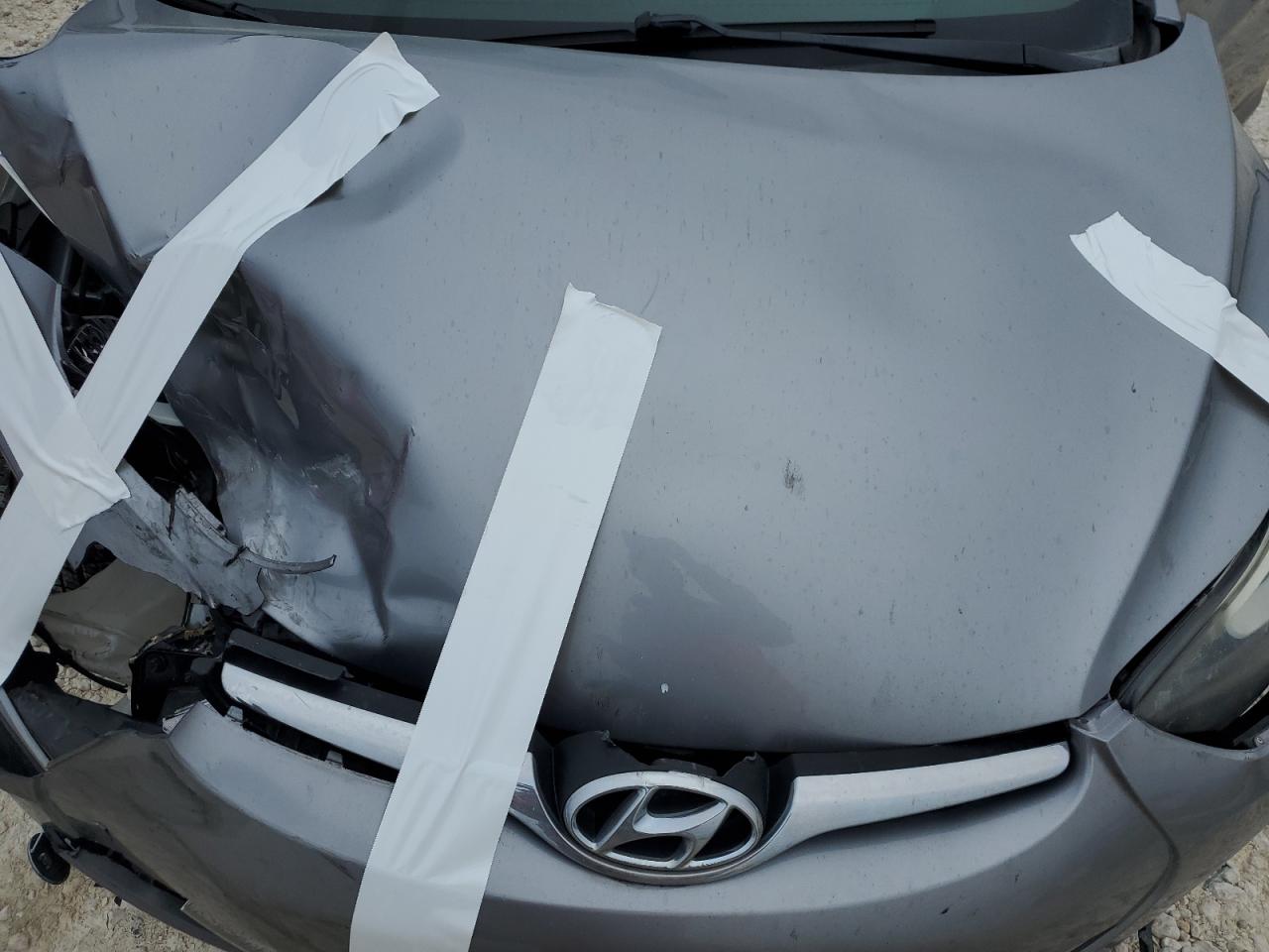 2015 Hyundai Elantra VIN 5NPDH4AE2FH652352 Copart auction photo, all over damage thumbnail 11