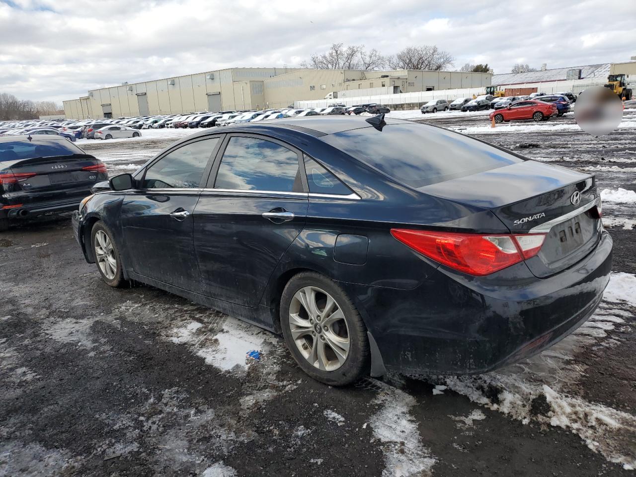 2013 Hyundai Sonata VIN 5NPEC4AC9DH579429 Copart auction photo, front end / minor dent/scratches damage thumbnail 2