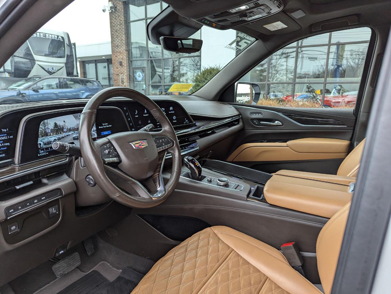 2021 Cadillac Escalade VIN 1GYS4KKL7MR424075 Copart auction photo, normal wear damage thumbnail 10