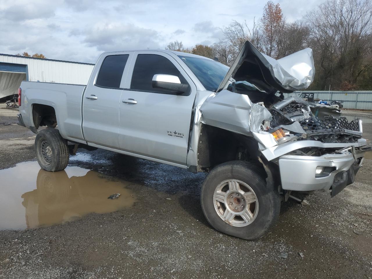 2014 Chevrolet Silverado VIN 1GCRCREC5EZ321394 Copart auction photo, front end damage thumbnail 4
