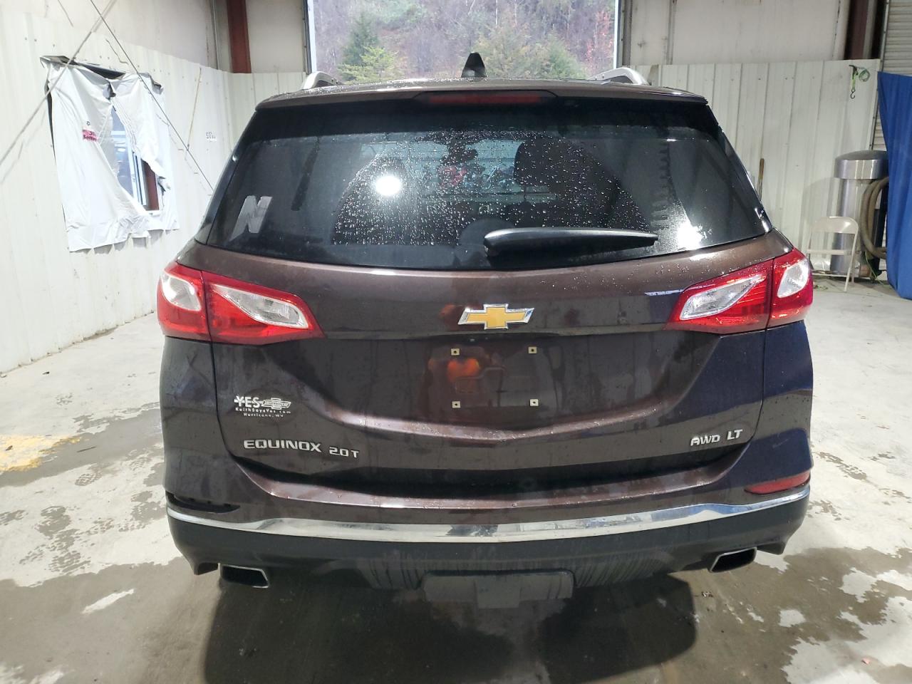 2020 Chevrolet Equinox VIN 2GNAXVEX1L6146901 Copart auction photo, front end / rear end damage thumbnail 6