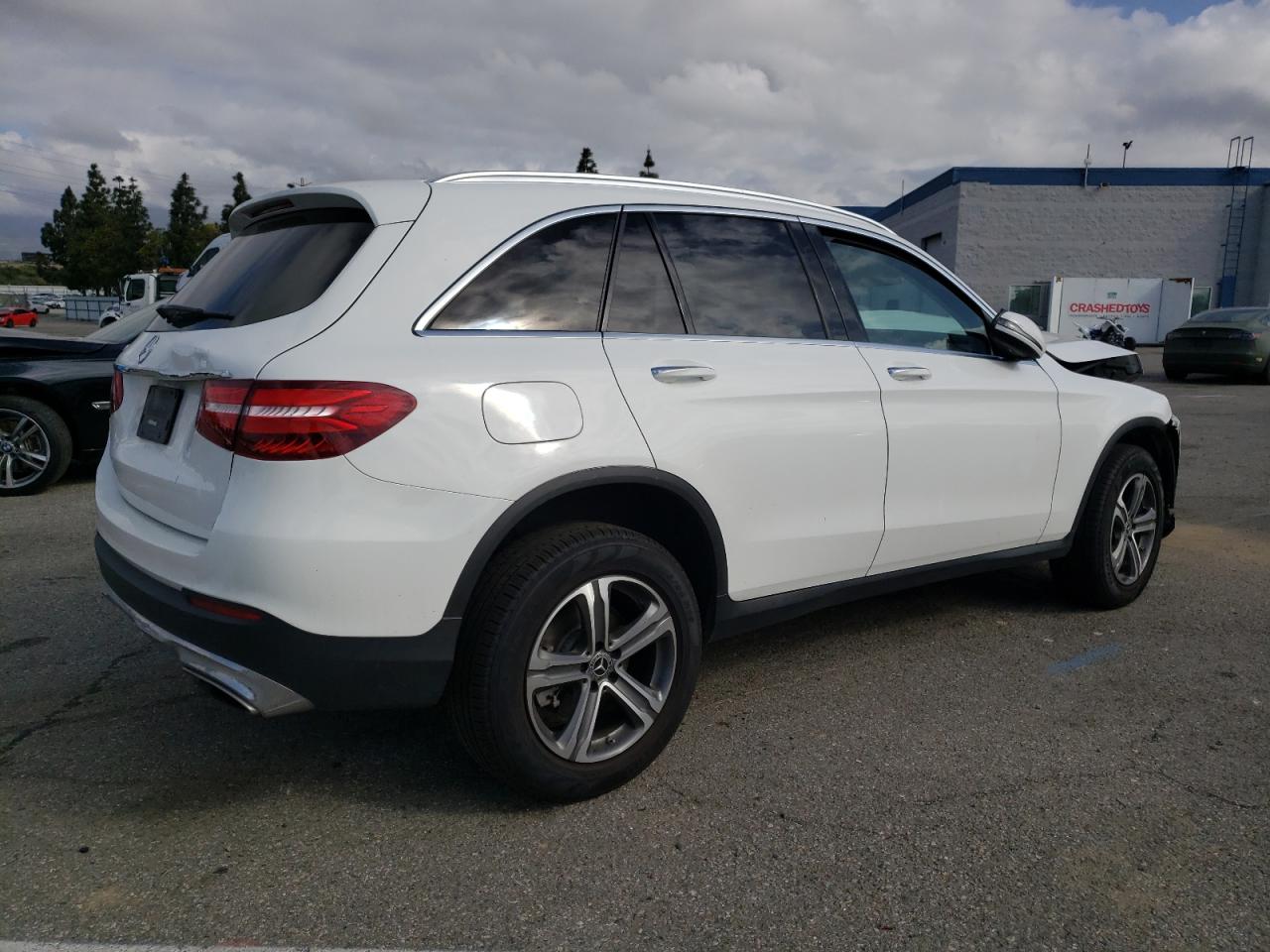 2019 Mercedes-Benz GLC VIN WDC0G4JB0KV183452 Copart auction photo, front end damage thumbnail 3