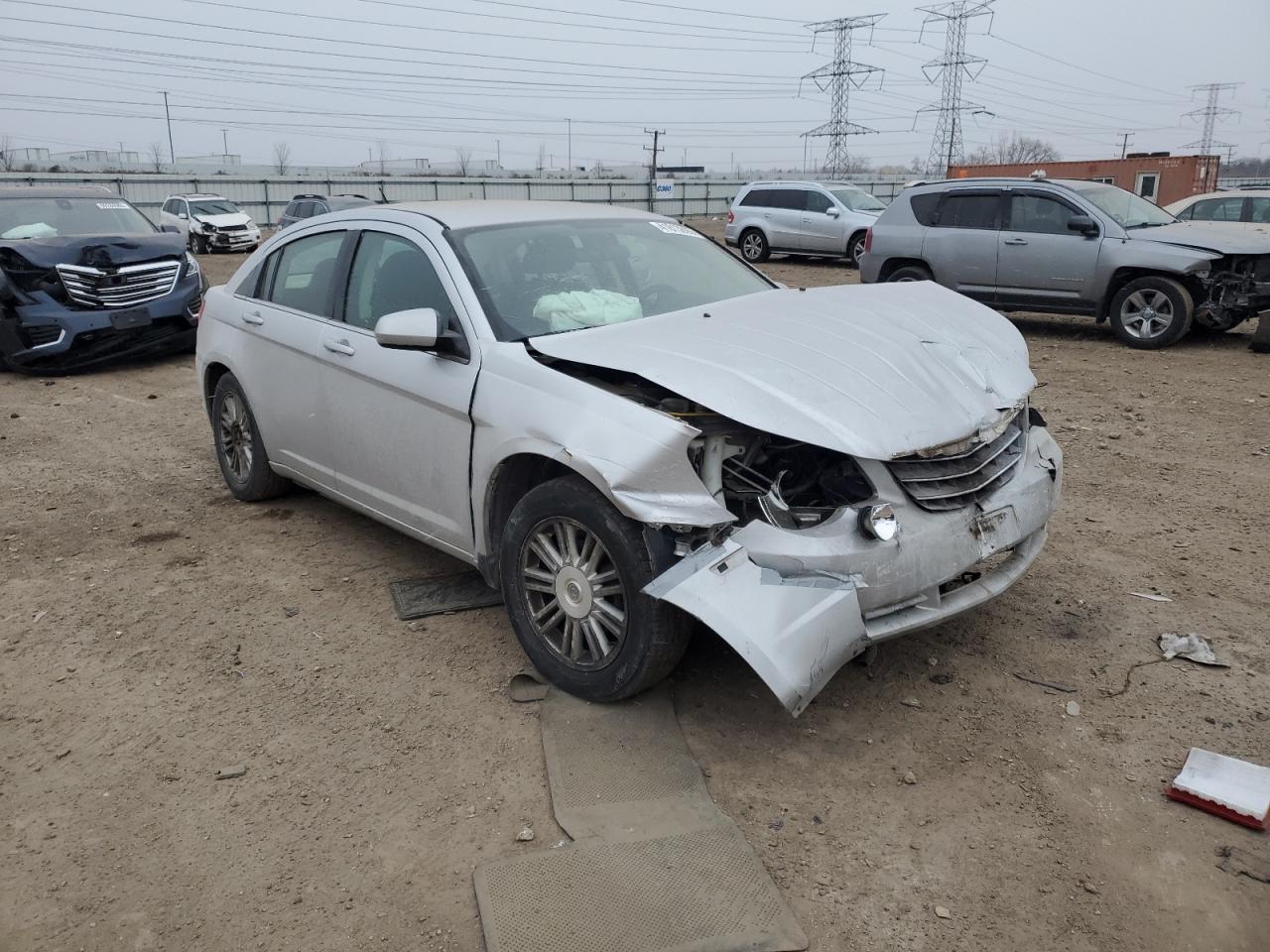 2009 Chrysler Sebring VIN 1C3LC56B39N542577 Copart auction photo, front end damage thumbnail 4