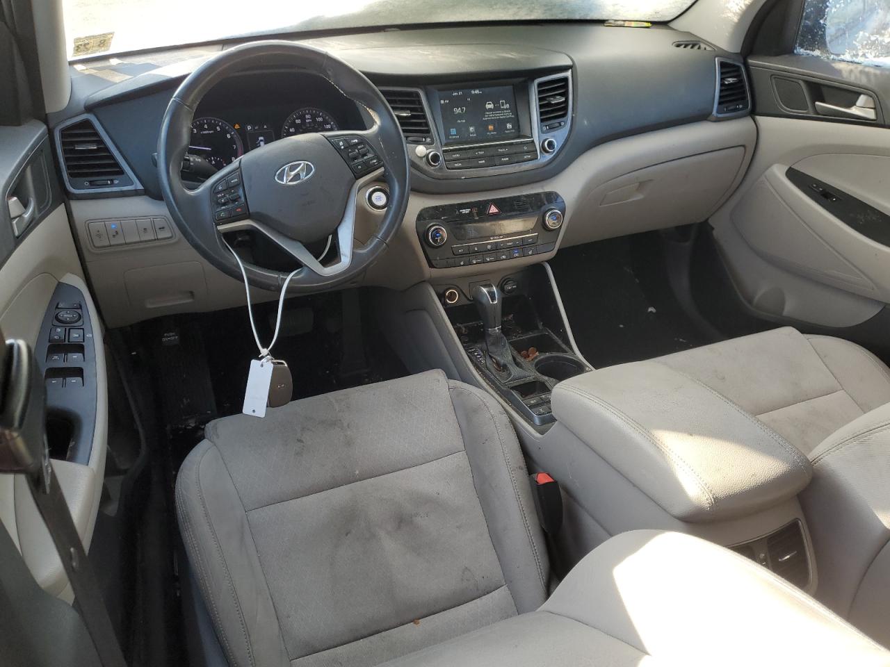 2018 Hyundai Tucson VIN KM8J3CA2XJU797599 Copart auction photo, front end / minor dent/scratches damage thumbnail 8