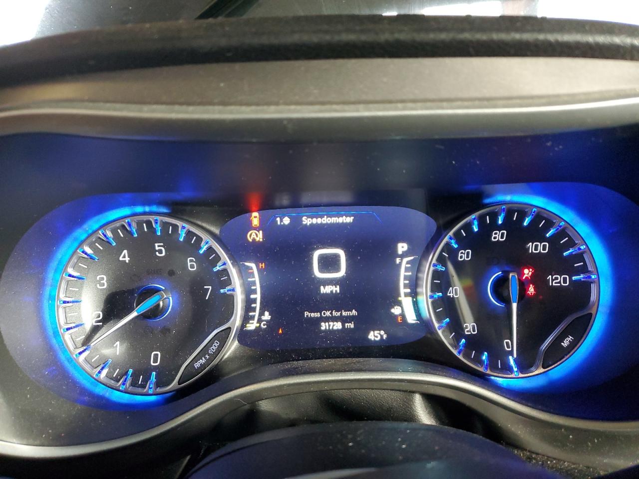 2021 Chrysler Pacifica VIN 2C4RC3BGXMR502584 Copart auction photo, vandalism / front end damage thumbnail 9