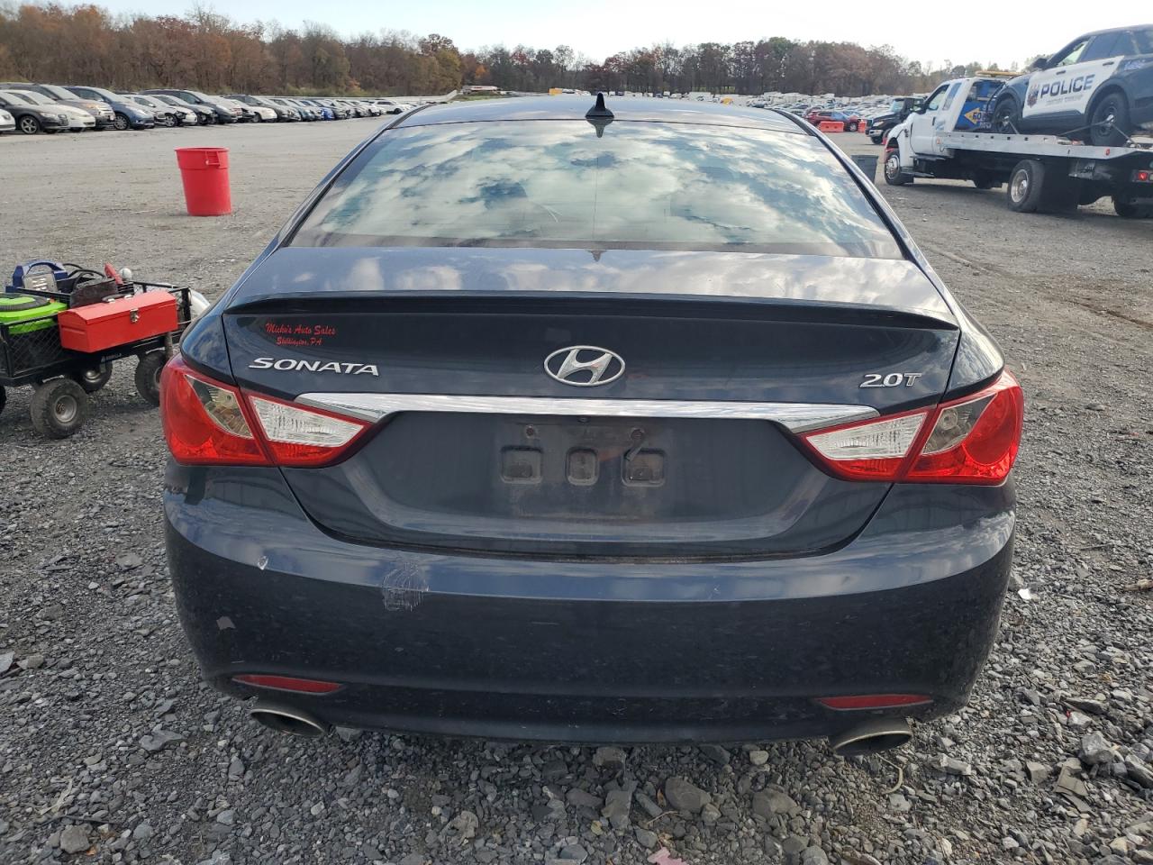 2013 Hyundai Sonata VIN 5NPEC4AB3DH758301 Copart auction photo, minor dent/scratches damage thumbnail 6