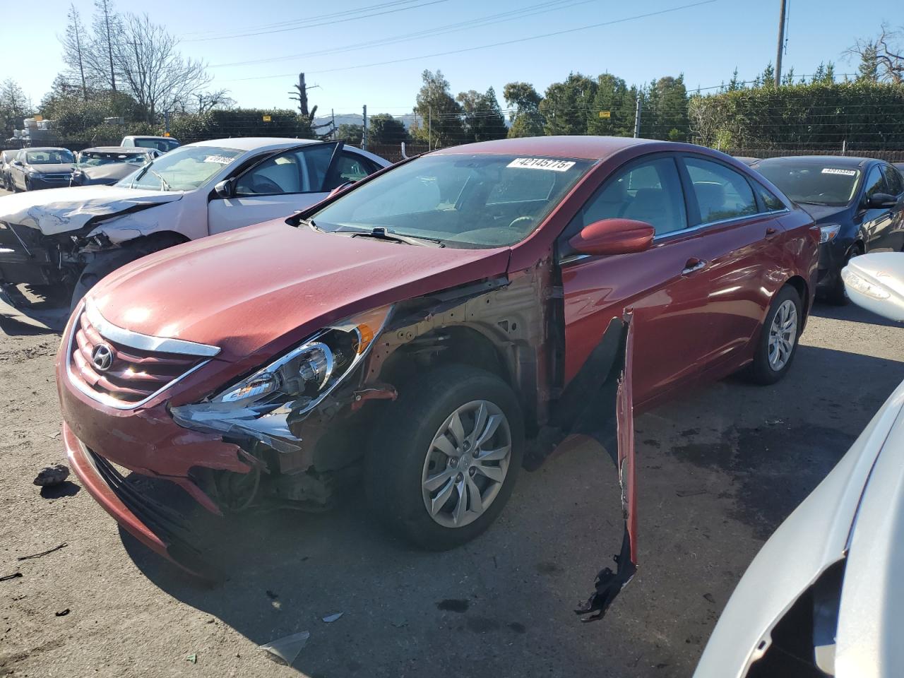 2011 Hyundai Sonata VIN 5NPEB4AC5BH081180